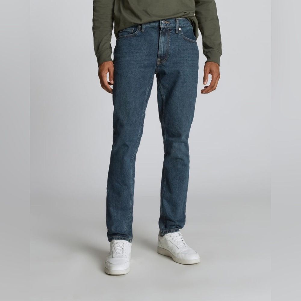 The everlane Cotton Slim Fit bootcut Jeans